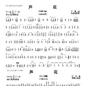 芦花_歌曲简谱_词曲: 高振忠配器