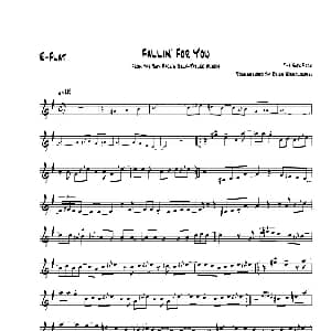 萨克斯谱 | Fallin For You E FLAT