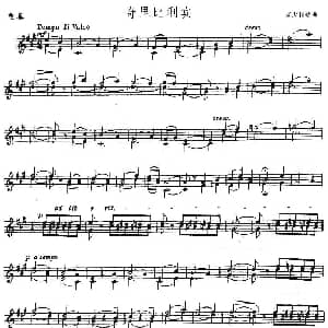 小提琴谱 | 奇里比利宾 小提琴重奏