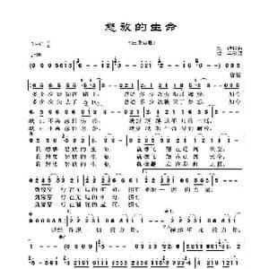 怒放的生命_歌谱投稿_词曲:汪峰 汪峰