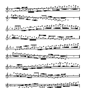 萨克斯谱 | 实用的萨克斯音阶练习曲集 P16 30