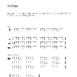 Solibasi 非洲手鼓谱
