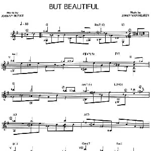 BUT BEAUTIFUL 吉他谱