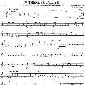 小提琴谱 | THERE YOU'LL BE 你会在那里 DIANE WARREN