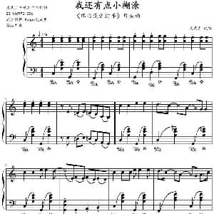 我还有点小糊涂 钢琴谱 文武贝改编