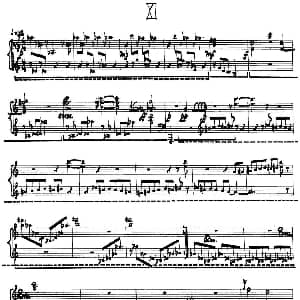 为加料钢琴而作的奏鸣曲与间奏曲 钢琴谱 约翰 凯奇