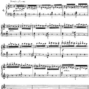 40首车尔尼Op.299钢琴快速练习曲 钢琴谱 车尔尼