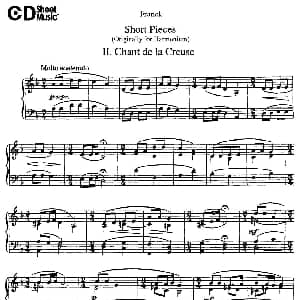 18 Short Pieces 钢琴谱 赛扎尔 弗兰克