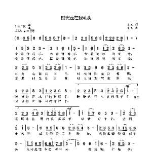 时光走在我前头_歌曲简谱_词曲:袁龙 袁龙