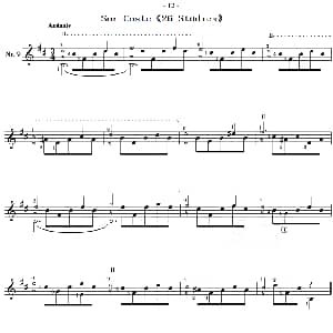 Sor Coste 26 Studies 吉他谱