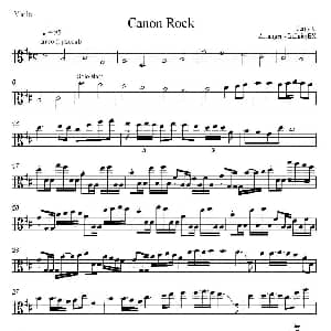 Canon Rock 卡农 摇滚 中提琴