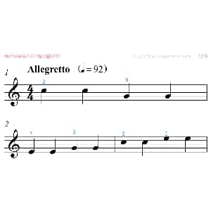 小提琴谱 | 练习曲No.10 小提琴 法拉拉