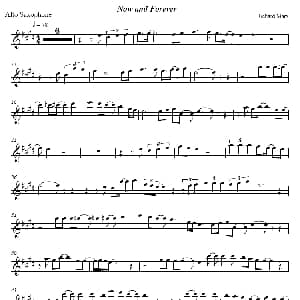 萨克斯谱 | Now and Forever 现在与未来