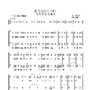 我爱我的安全帽_歌曲简谱_词曲:吴丕能 朱顺宝