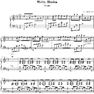 White Shadow 钢琴谱 Yiruma作曲 SilverRay制谱