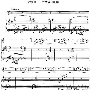 小提琴谱 | 神秘园 二重奏 DUO 小提琴 钢琴伴奏