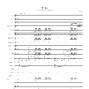 热巴舞曲 管弦乐队总谱 方可杰