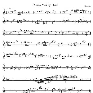 萨克斯谱 | Know You by Heart