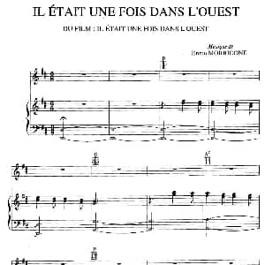 电影配乐大师莫瑞康最佳20首钢琴谱 钢琴谱 莫瑞康 Ennio Morricone