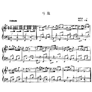 手风琴谱 | 马跑 徐新圃曲 刘春霞改编