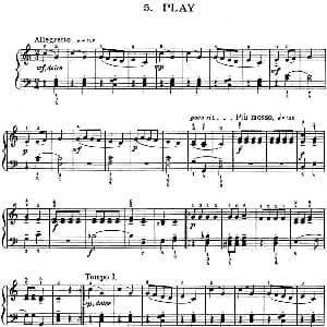 For Children Sz.42 钢琴谱 巴托克