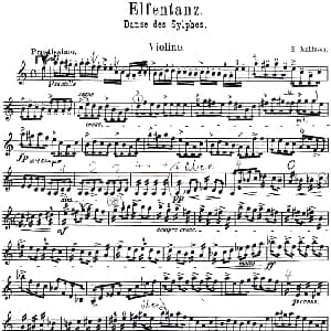 小提琴谱 | Elfentanz 精灵之舞 E.Jenkinson