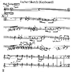 Escher Sketch keyboard 钢琴谱