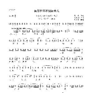 闽东归来不见闺中人_歌曲简谱_词曲:侯,露 徐志远