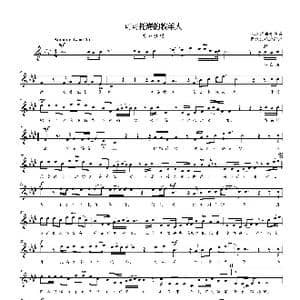 可可托海的牧羊人_歌曲简谱_词曲:王琪 王琪