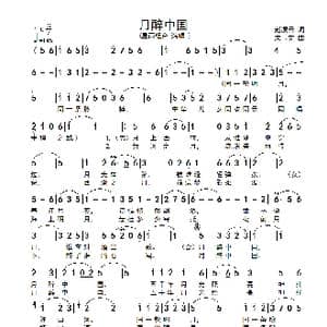 月醉中国_歌谱投稿_词曲:赵凌云 宋玉文