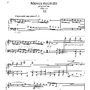 Musica Ricercata 钢琴谱 乔治 李盖蒂 Gyorgy Ligeti