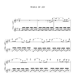 Pearls of Joy 钢琴谱 Kevin Kern