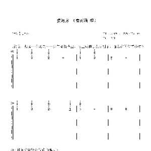 爱远方_歌谱投稿_词曲:李川 张明明 曹磊 兼编曲