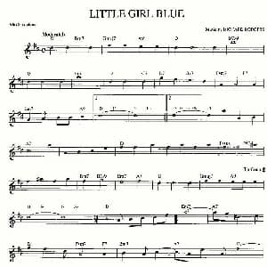 萨克斯谱 | LITTLE GIRL BLUE
