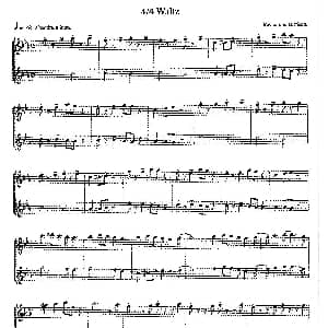 萨克斯谱 | 16首爵士二重奏 4/4 Waltz