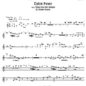 萨克斯谱 | Cabin Fever