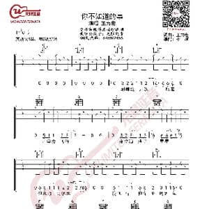 王力宏 你不知道的事 吉他谱_歌曲简谱