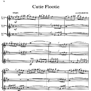 萨克斯谱 | Cutie Flootie 三重奏