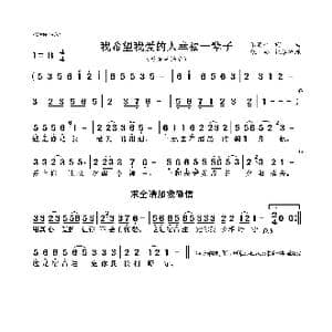 我希望我爱的人幸福一辈子_歌曲简谱_词曲:乐静平 乐静平