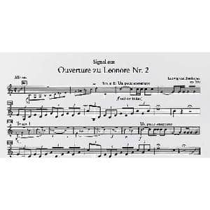 贝多芬 利奥诺拉第二号序曲_歌曲简谱_词曲: 贝多芬