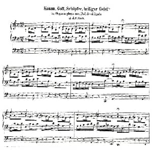 18首赞美诗前奏曲之十七 钢琴谱 约翰 塞巴斯提安 巴赫