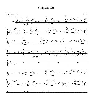 小提琴谱 | Chelsea Girl Lhyon