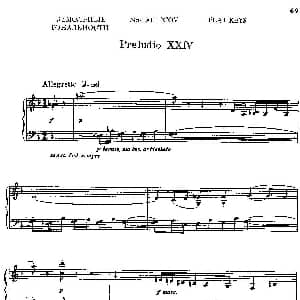 24 Preludes and Fugues Part.2 Op.45 钢琴谱 康斯坦汀诺维奇 谢德林
