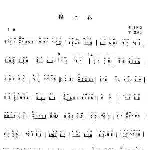 古筝谱 | 锦上花