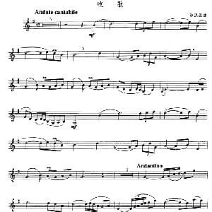 牧歌 小号 沙汉昆作曲版 沙汉昆