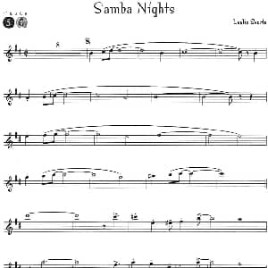 萨克斯谱 | Samba Nights Leslie Searle