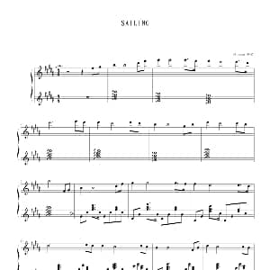 Sailing 钢琴谱 Rod Stewart