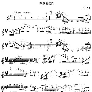 小提琴谱 | 辉煌的快板 哈夫
