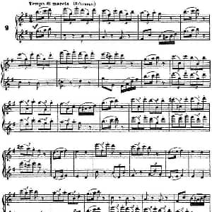 长笛曲谱 | 柯勒40首长笛提高练习曲OP.55 二重奏 NO.9 Kohler 柯勒