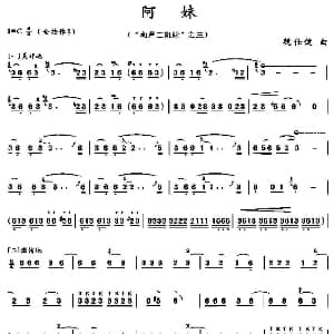 葫芦丝谱 | 阿妹 魏士健